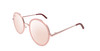 Prive Revaux - The Street Round Sunglasses - Light Pink Nude