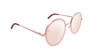 Prive Revaux - The Street Round Sunglasses - Light Pink Nude
