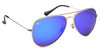 Prive Revaux - The Commando Aviator Sunglasses - Gold