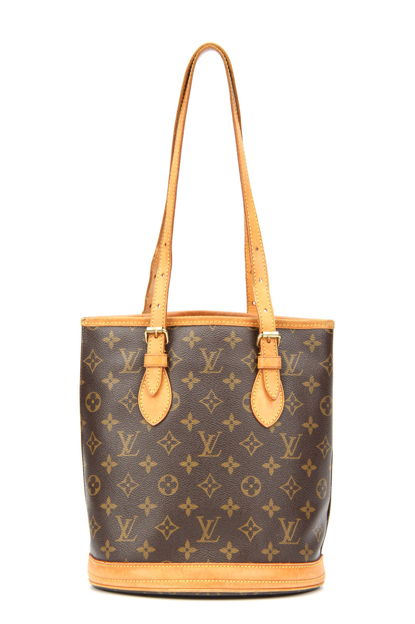 LV Bag Vintage Petit Monogram Bucket Bag Womens Fashion Bags   Wallets Shoulder Bags on Carousell