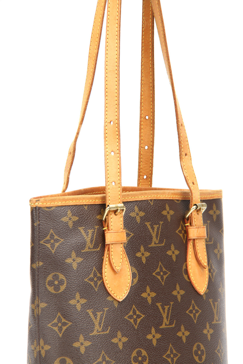 Preloved LOUIS VUITTON Monogram PM Bucket Bag OK4142 100223 – KimmieBBags  LLC