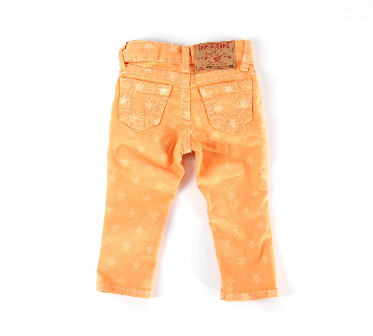 Infant Girls' Casey Star Pants - Faded Carrot - BTR - BEYOND THE RACK