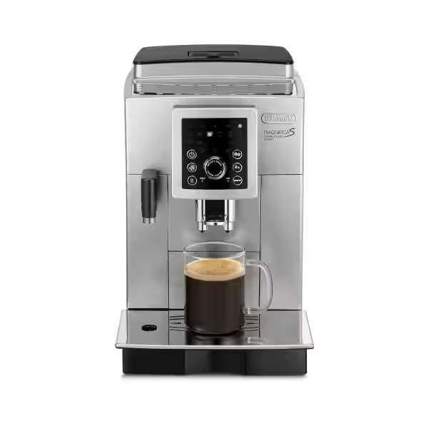 De'Longhi Magnifica S Automatic Espresso Machine with Milk Frother for Hot Coffee Drinks Recipes, Soft-Touch Control Panel, ECAM22110B - Thumbnail 3