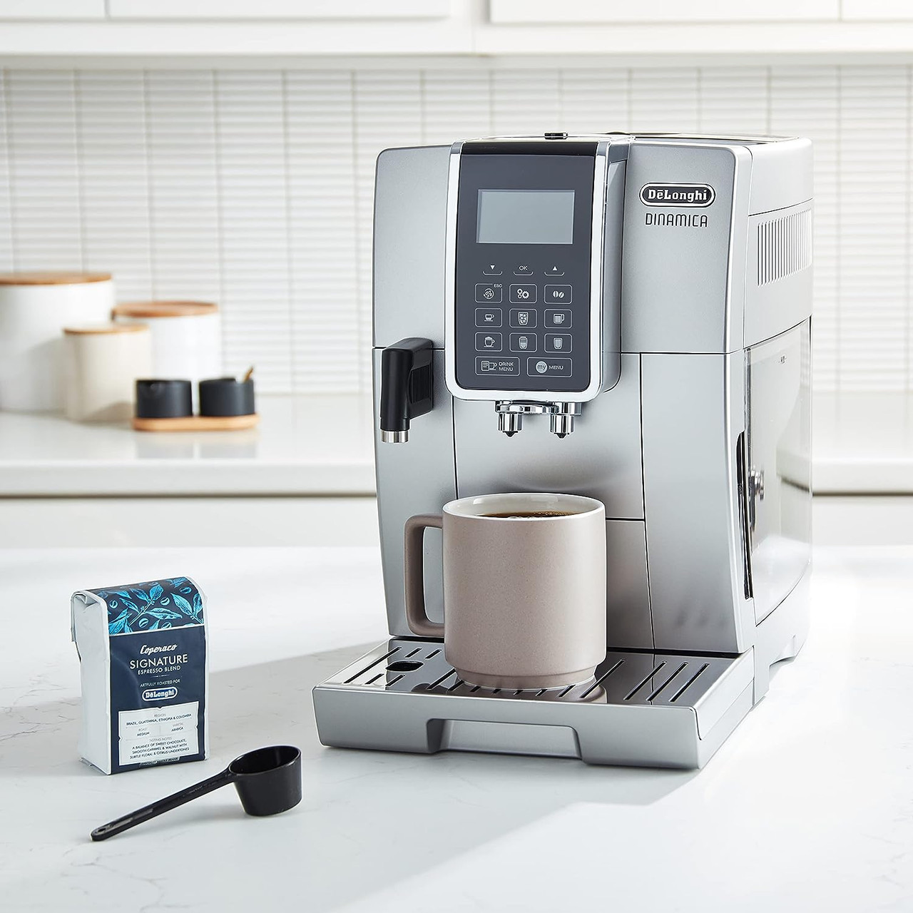 Delonghi Magnifica Start Fully Automatic Coffee Machine In Silver