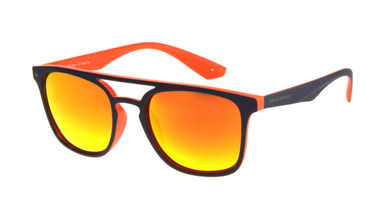 Prive Revaux - The Zona Sunglasses - Orange Black
