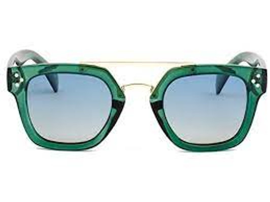 Prive Revaux - The Foxx Lunettes de soleil - Vert clair