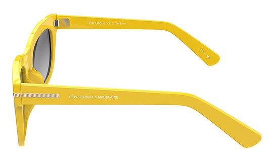 Prive Revaux - The Clique Oversize Sunglasses - Yellow