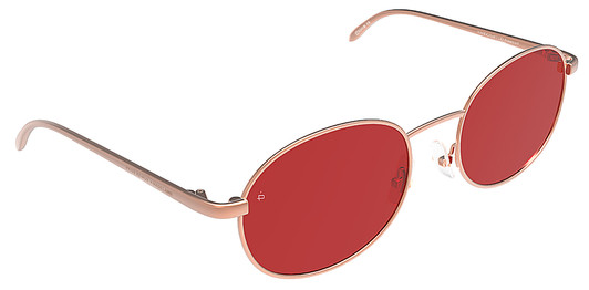 Prive Revaux - The Candy Small Oval Sunglasses - Red