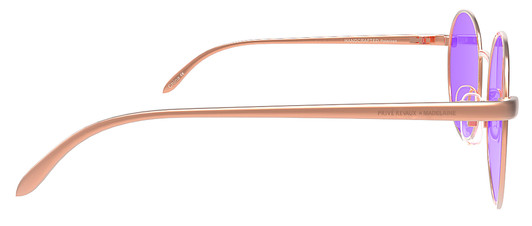 Prive Revaux - The Candy Small Oval Sunglasses - Purple