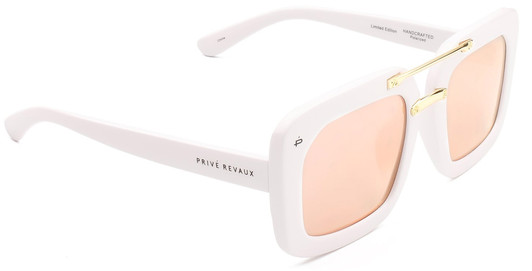 Prive Revaux - The Karl Sunglasses - White