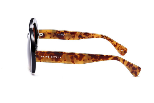 Prive Revaux - The MILF Round Sunglasses - Tortoise & Black