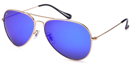 Prive Revaux - The Commando Aviator Sunglasses - Gold