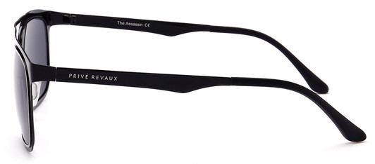 Prive Revaux - The Assasin Retro Sunglasses - Black
