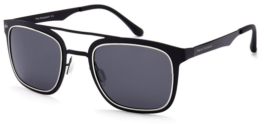 Prive Revaux - The Assasin Retro Sunglasses - Black