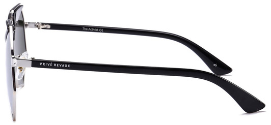 Prive Revaux - The Activist Lunettes de soleil géométriques - Noir