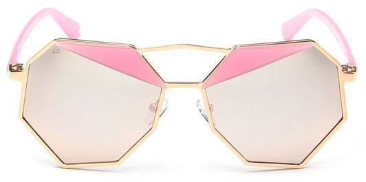 Prive Revaux - The Activist Lunettes de soleil géométriques - Rose