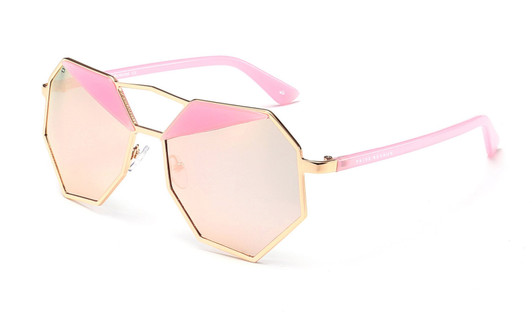 Prive Revaux - The Activist Lunettes de soleil géométriques - Rose