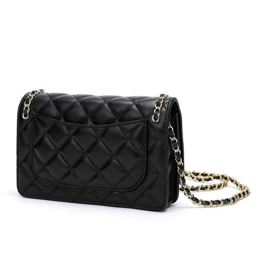 Large Chevron Quilted Shoulder/ Crossbody Bag – Tiffany & Fred Paris