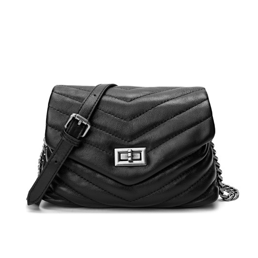 chanel black quilted crossbody handbag