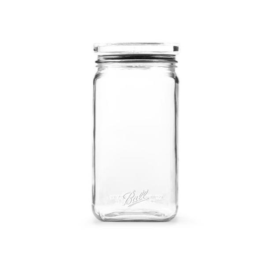 Ball Stack & Store Half Gallon Glass Storage Jar, 2.34 L - 2133566