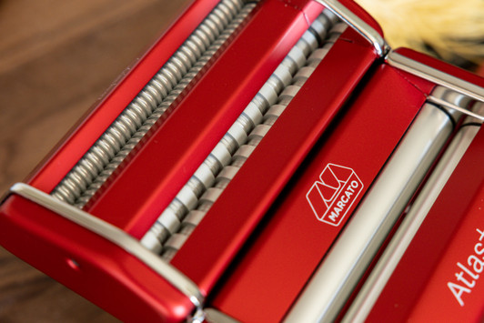 Marcato NOODLE MACHINE ATLAS PLUS RED COLOR AT-PLUS-RSO (ATPLUSRSO) 