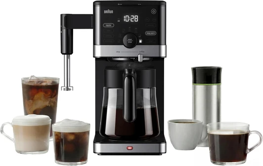 Braun OptiBrew Pro 12- Cup Pod Free Drip Coffee Maker