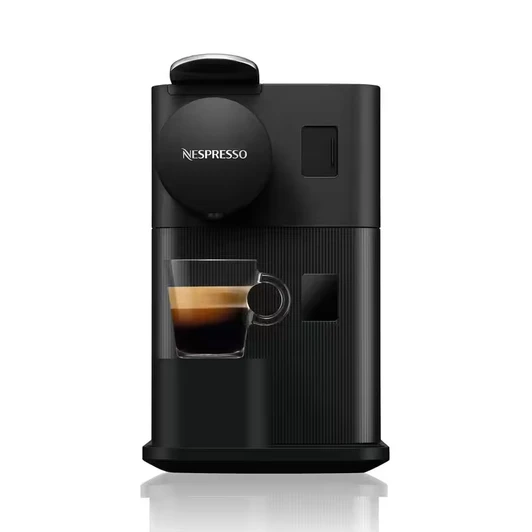 Design Lattissima One
Le modèle Lattissima One est doté d'un design compact de qualité avec une finition et un matériau qualitatifs, comme le levier chromé, la brillance subtile et les lignes mates.
