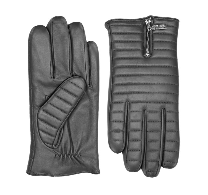 Men's Enzo Leather Glove - black