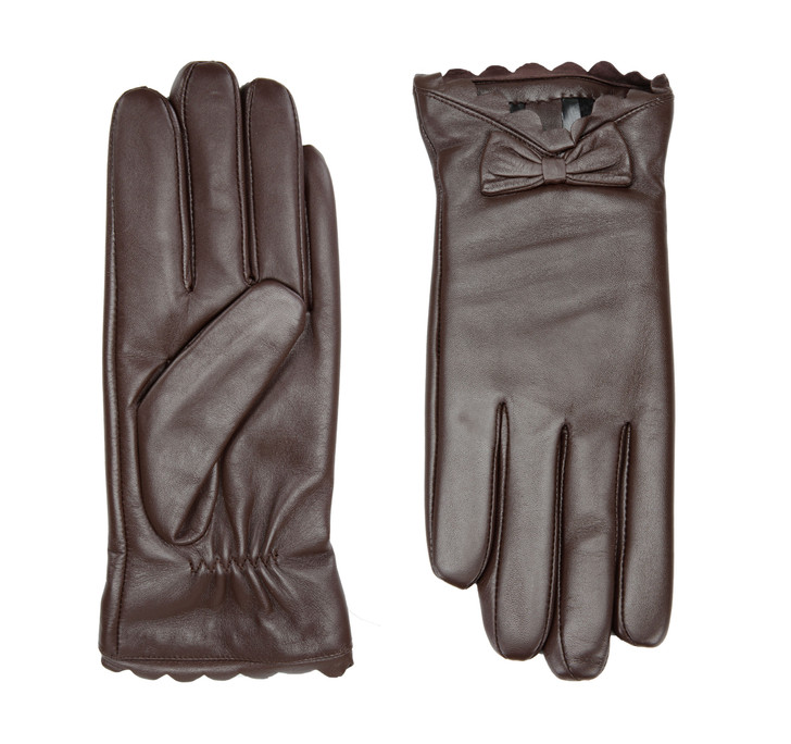 Ladies Sofia Leather Glove - brown