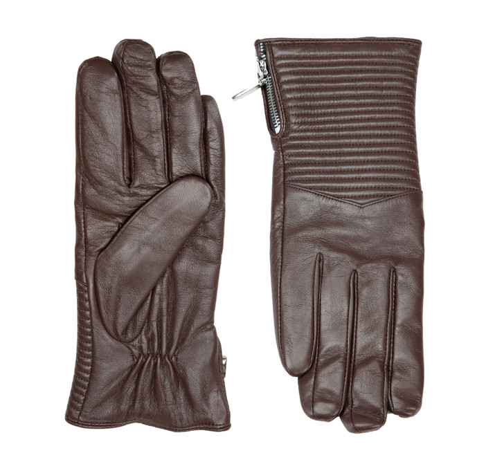 Ladies Carolina Leather Glove - brown