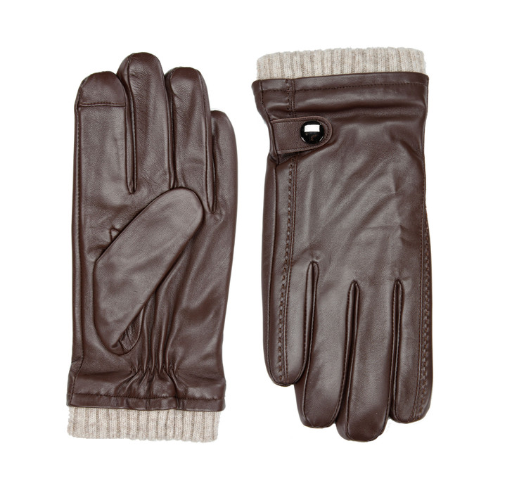 Men's Armando Leather Glove - brown