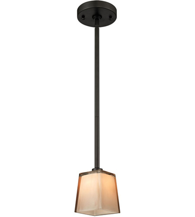 1 Light Serenity Pendant in Oil Rubbed Bronze