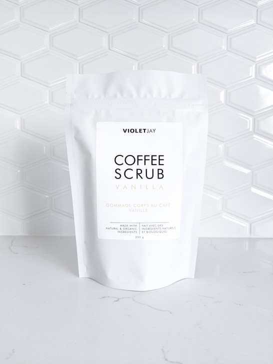 Violet Jay Coffee Scrub - Vanilla