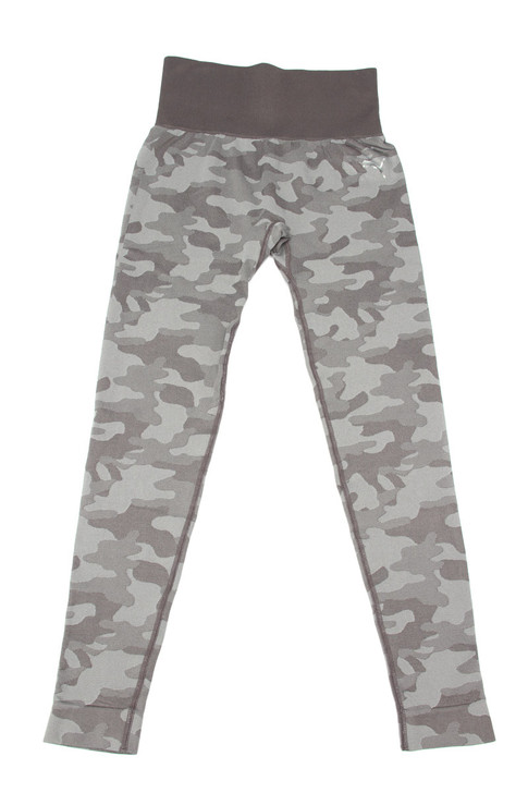 Puma Women's 1 Pack Pattern Legging - Dark Grey