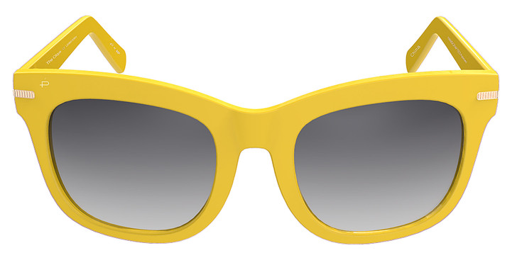 Prive Revaux - The Clique Lunettes de soleil oversize - Jaune