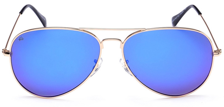 Prive Revaux - The Commando Aviator Sunglasses - Gold