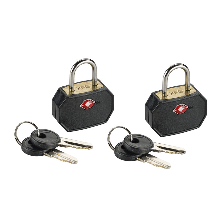 Lewis N Clark -  Mini Travel Padlock - 2Pack