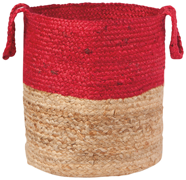 Basket Jute Large Chili