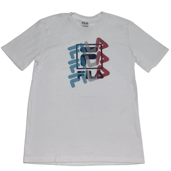 FILA Mens Heritage Lifestyle Keir T-shirt in White