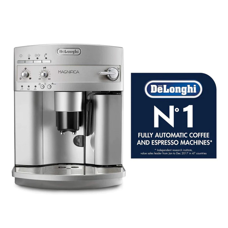Delonghi MAGNIFICA Super Automatic Espresso Machine ESAM3300 (silver