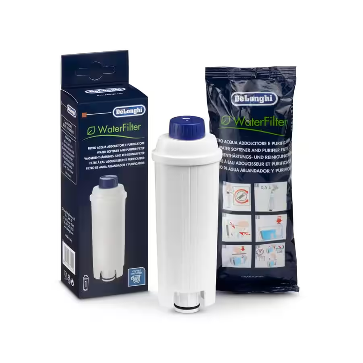 DeLonghi Coffee Maker Water Filter DLSC002  :  Reduces limescale, resulting in improved coffee quality