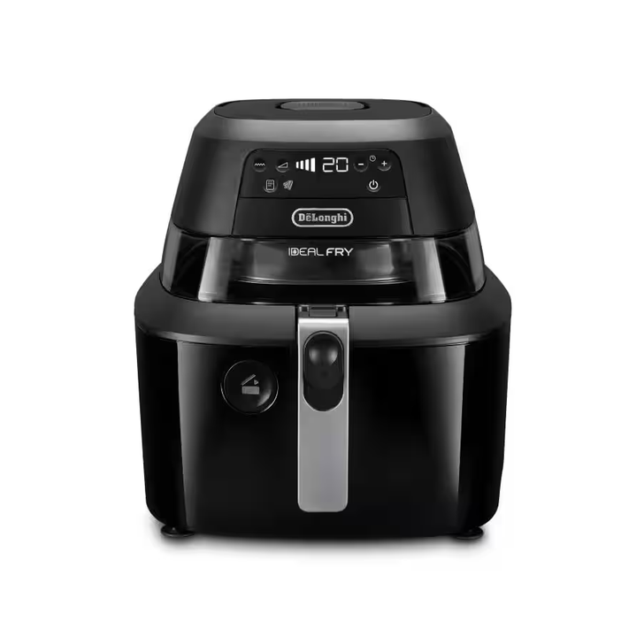 DeLonghi Rapid Crisp Digital 5Qt Air Fryer with 360° view