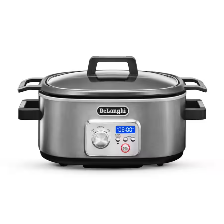 DeLonghi Slow Cooker with Stovetop browning CKS1660D