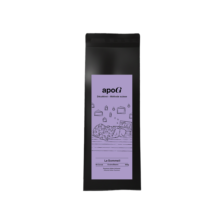 apoG Le Sommeil – Decaf Medium Roast Whole Bean Coffee 500g