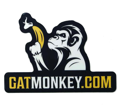 GatMonkey Logo Sticker