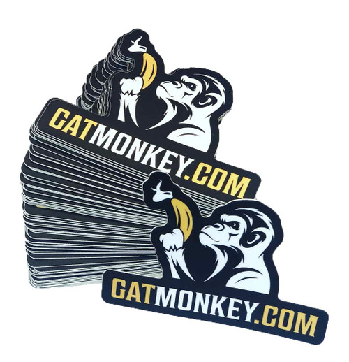 Gat Monkey Logo Sticker