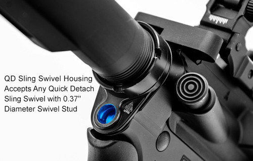 UTG® AR15 Quick Detach Receiver End Plate, Matte Black Steel UTG® AR15 Quick Detach Receiver End Plate, Matte Black Steel