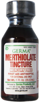 GERMA MERTHIOLATE TINCTURE 1.OZ