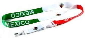 KEY CHAIN MEXICO NECK 12/PK