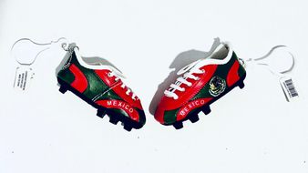 KEY CHAIN MEXICO SHOES 12/PK